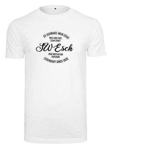 T-Shirt SV Schwarz-Weiß Esch Lifestyle