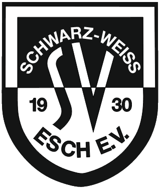 3er Set Aufkleber SV Schwarz-Weiß Esch