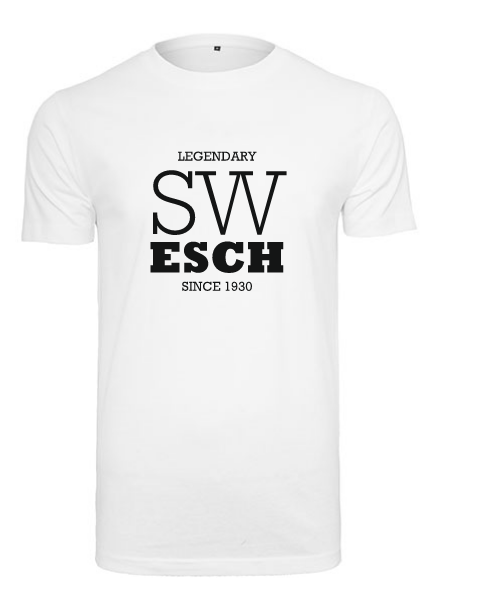 T-Shirt SV Schwarz-Weiß Esch Lifestyle