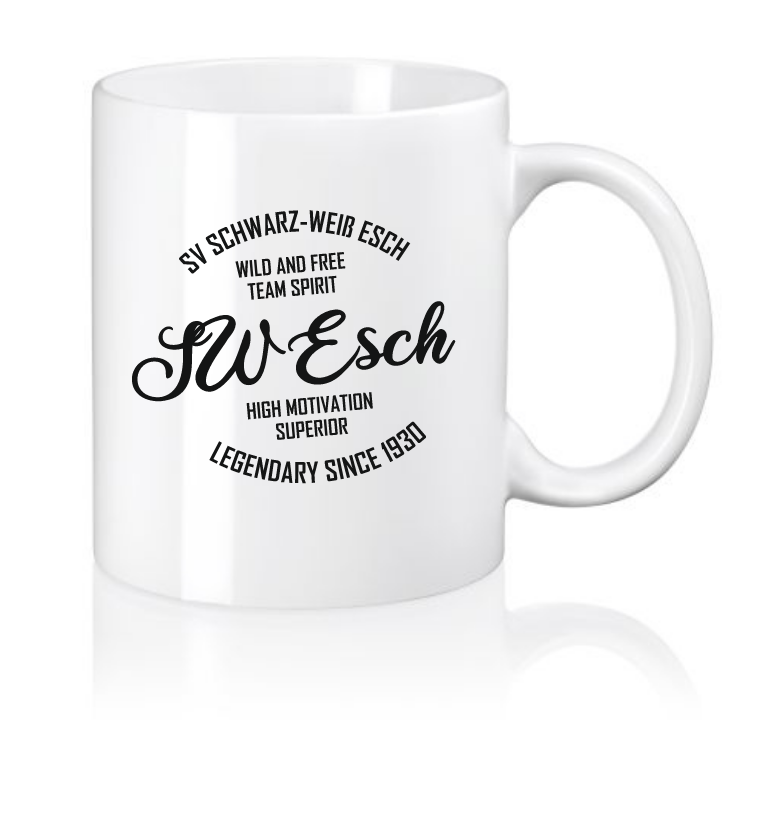 Tasse SV Schwarz-Weiß Esch